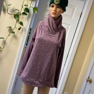 APANA pullover sweatshirt size Medium dark rose